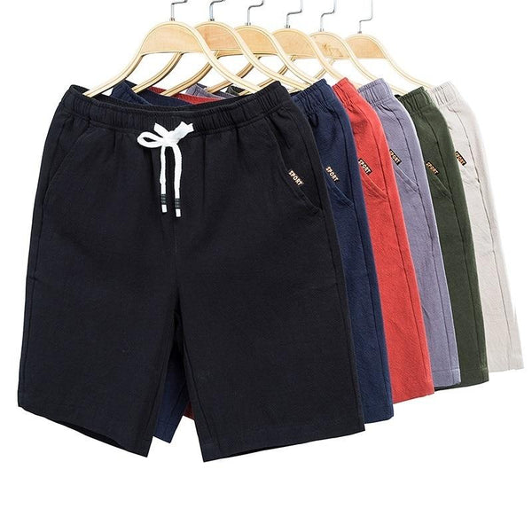 Casual Loose Cropped Trousers Sports Shorts Loose Knit Straight Casual Pants Cotton