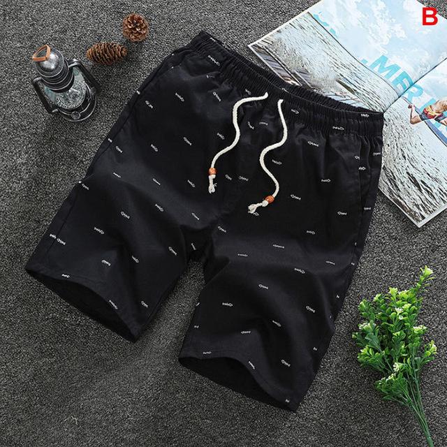 Casual Loose Cropped Trousers Sports Shorts Loose Knit Straight Casual Pants Cotton