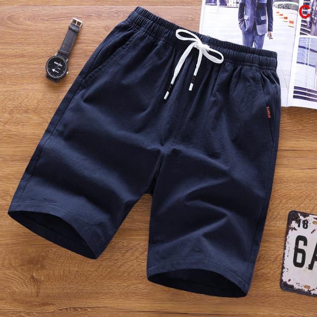 Casual Loose Cropped Trousers Sports Shorts Loose Knit Straight Casual Pants Cotton
