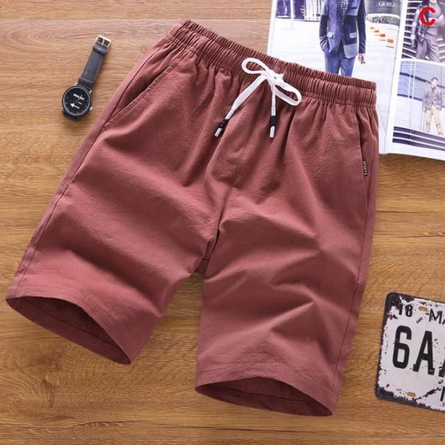 Casual Loose Cropped Trousers Sports Shorts Loose Knit Straight Casual Pants Cotton
