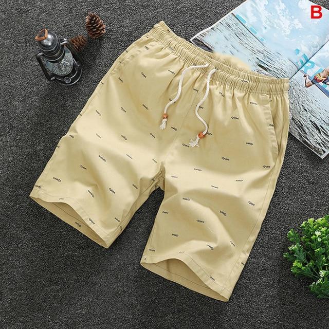 Casual Loose Cropped Trousers Sports Shorts Loose Knit Straight Casual Pants Cotton