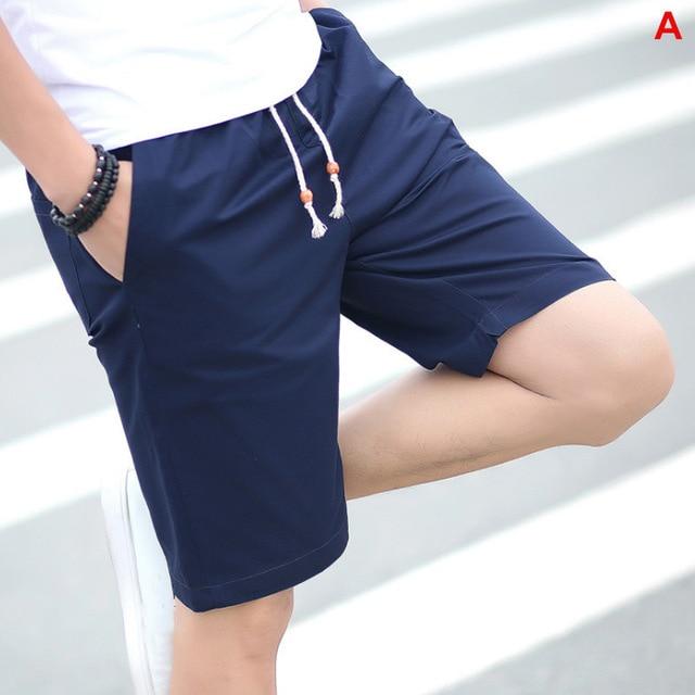 Casual Loose Cropped Trousers Sports Shorts Loose Knit Straight Casual Pants Cotton