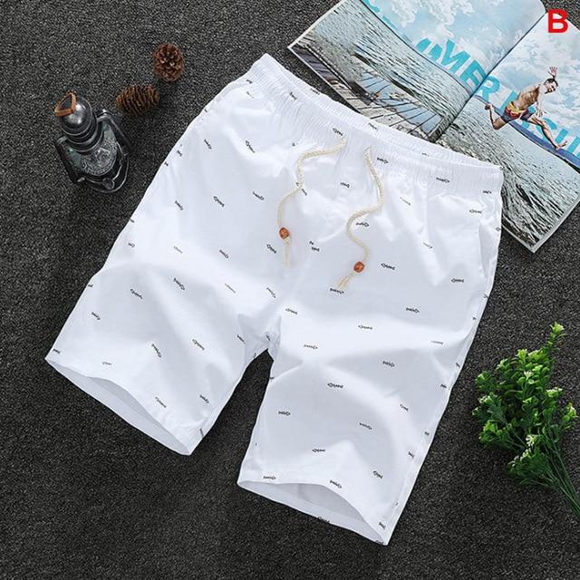 Casual Loose Cropped Trousers Sports Shorts Loose Knit Straight Casual Pants Cotton