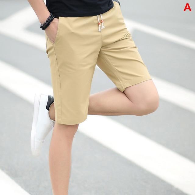 Casual Loose Cropped Trousers Sports Shorts Loose Knit Straight Casual Pants Cotton
