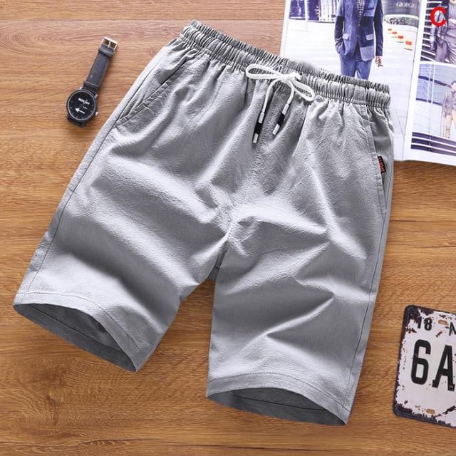 Casual Loose Cropped Trousers Sports Shorts Loose Knit Straight Casual Pants Cotton