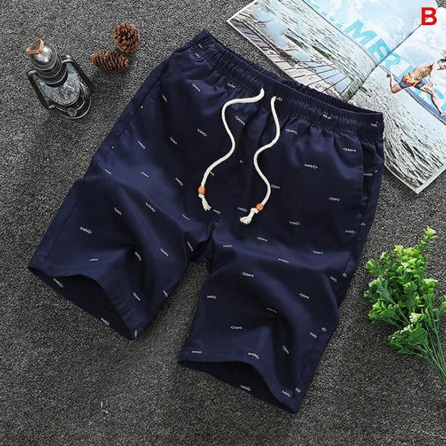 Casual Loose Cropped Trousers Sports Shorts Loose Knit Straight Casual Pants Cotton
