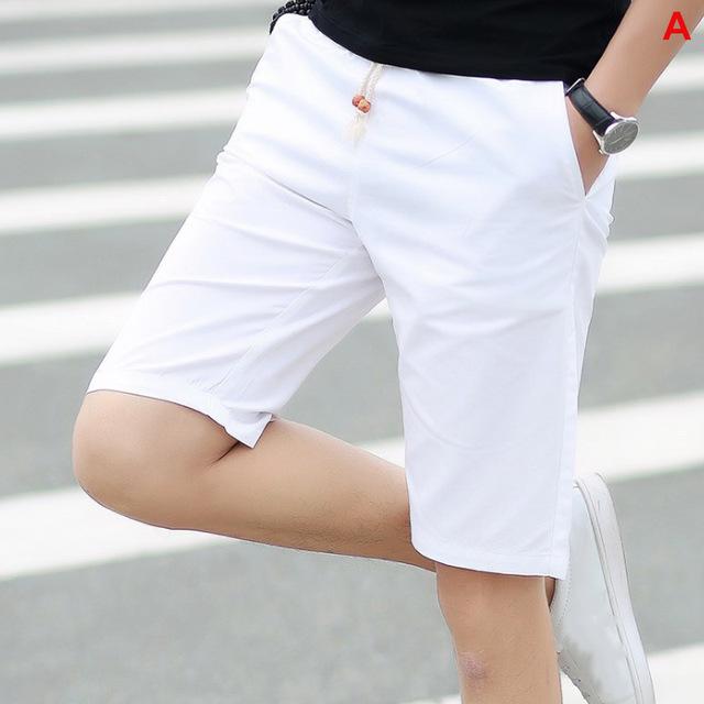 Casual Loose Cropped Trousers Sports Shorts Loose Knit Straight Casual Pants Cotton