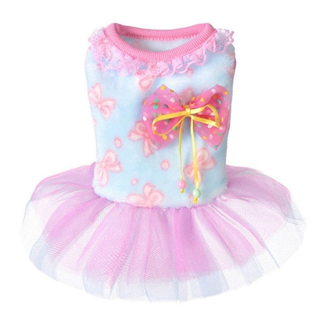 Chihuahua Princess Dog Dresses Suitable Pet Cat Clothes