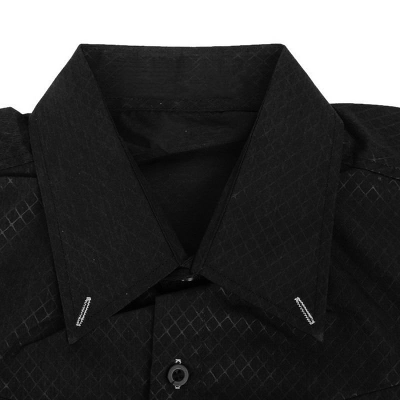 Hot Sale Brand-clothing Cotton Solid Soft Men Shirt Long Sleeve Casual Slim Fit Shirts
