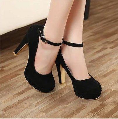 Pumps autumn thick high-heeled shoes female the trend of ultra high heels female shoes