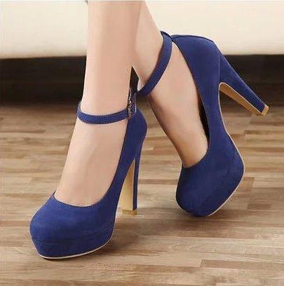 Pumps autumn thick high-heeled shoes female the trend of ultra high heels female shoes