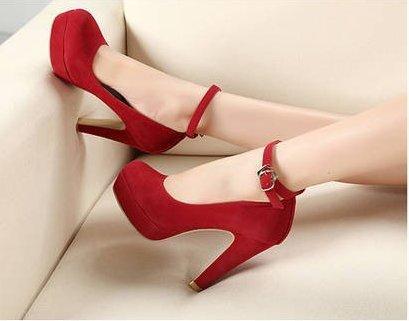 Pumps autumn thick high-heeled shoes female the trend of ultra high heels female shoes