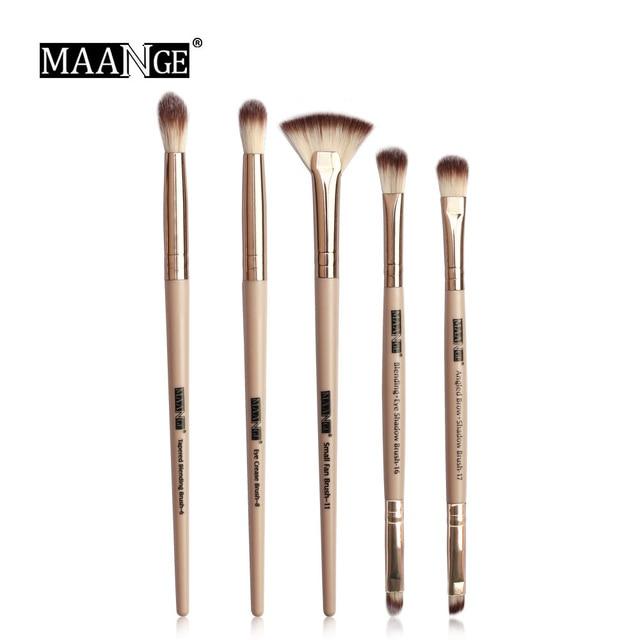 3/5/12 pcs/lot  Makeup Brushes Set Eye Shadow Blending Eyeliner Eyelash Eyebrow Brushes For Makeup