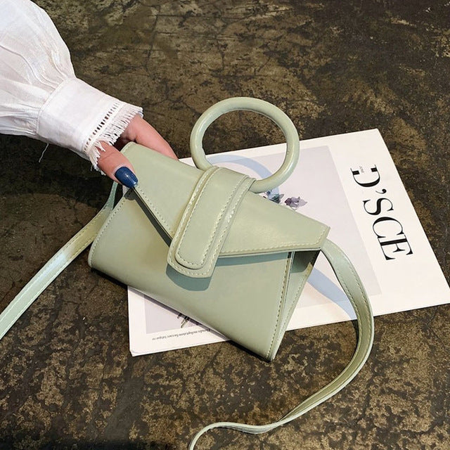 Mini Smart Elegant Brand Designer Round Handle Crossbody Bag