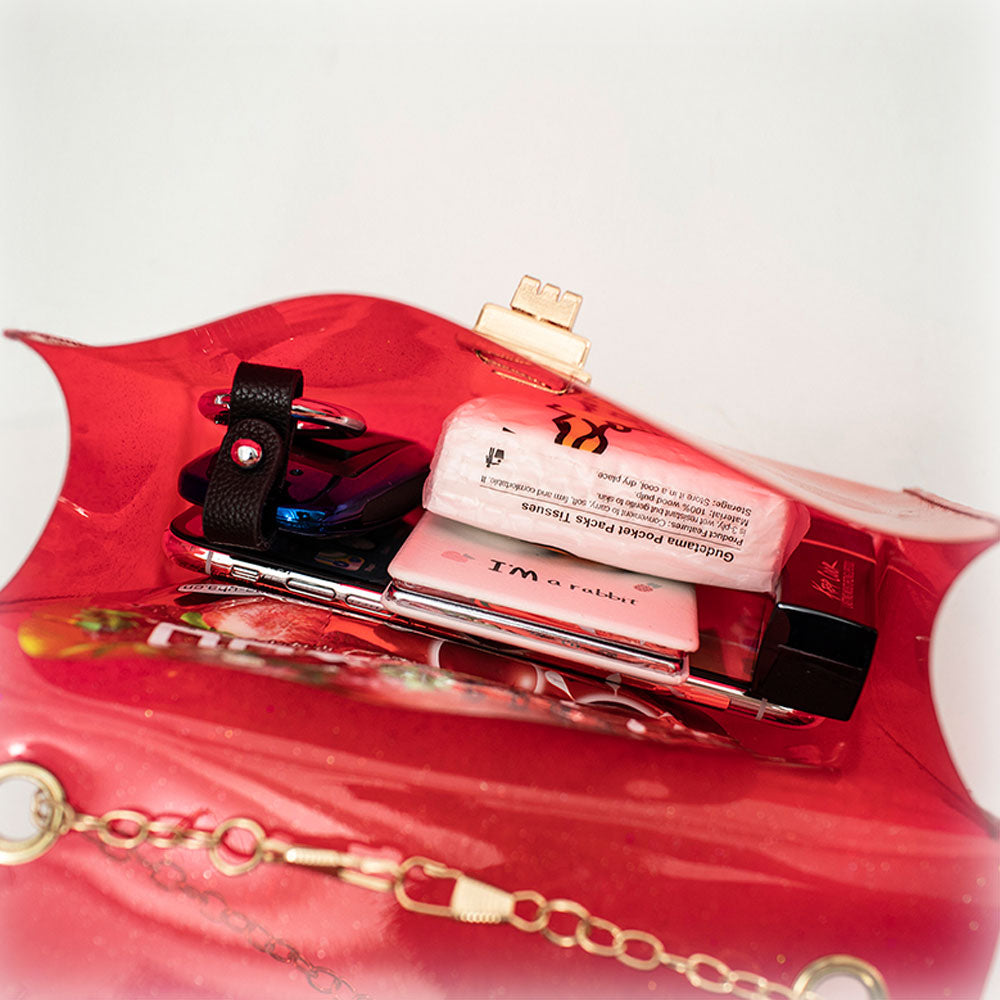 Fashion Women Bags Transparent PVC Clear Jelly Bag