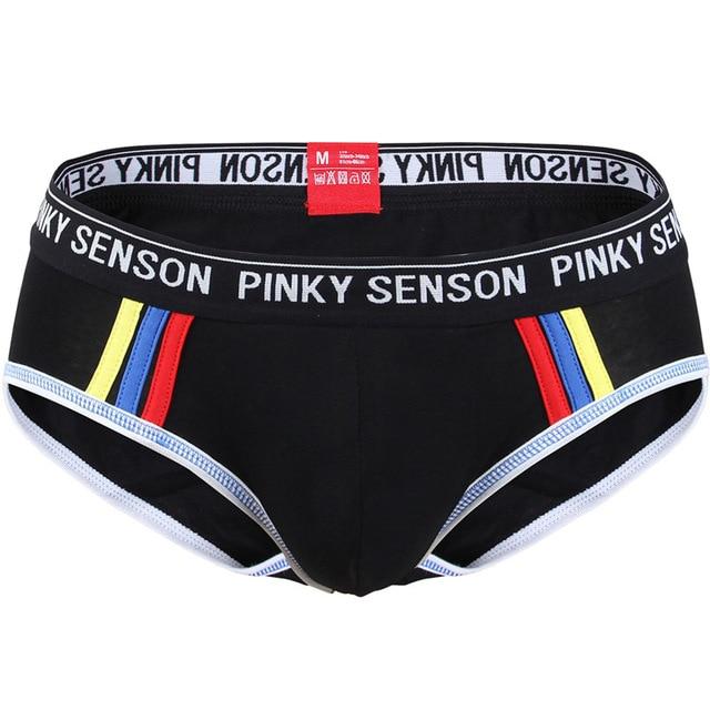 briefs Cotton Striped Sexy men briefs slips Male panties Underwear