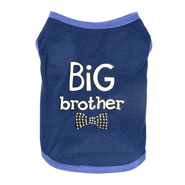 Cotton Dog Vest Shirt
