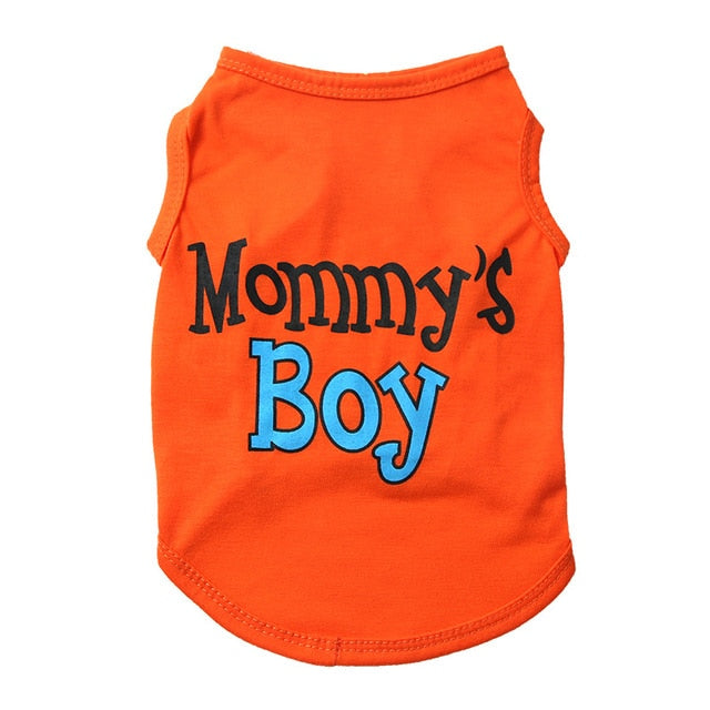 Cotton Dog Vest Shirt