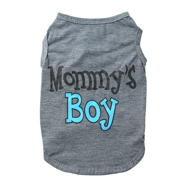 Cotton Dog Vest Shirt