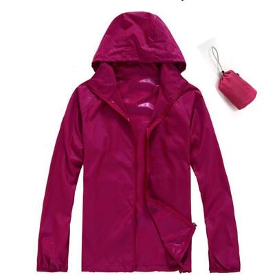 Quick Dry Skin Jackets  Ultra-Light Casual Windbreaker Waterproof Windproof Brand Clothing
