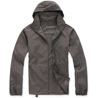 Quick Dry Skin Jackets  Ultra-Light Casual Windbreaker Waterproof Windproof Brand Clothing