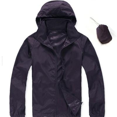 Quick Dry Skin Jackets  Ultra-Light Casual Windbreaker Waterproof Windproof Brand Clothing