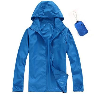 Quick Dry Skin Jackets  Ultra-Light Casual Windbreaker Waterproof Windproof Brand Clothing