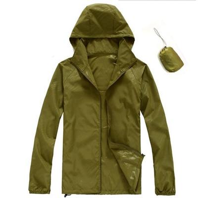 Quick Dry Skin Jackets  Ultra-Light Casual Windbreaker Waterproof Windproof Brand Clothing