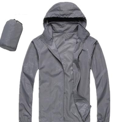 Quick Dry Skin Jackets  Ultra-Light Casual Windbreaker Waterproof Windproof Brand Clothing