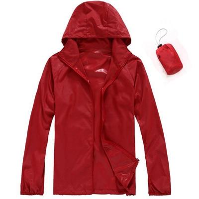 Quick Dry Skin Jackets  Ultra-Light Casual Windbreaker Waterproof Windproof Brand Clothing