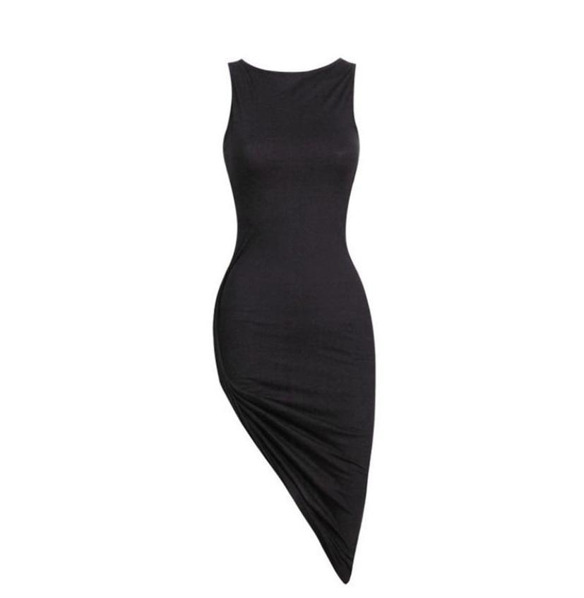Vestidos 2020 Fashion Women Sleeveless Summer Dress Black Ladies Slim Bandage Party Dresses Women's Casual Beach Sundress