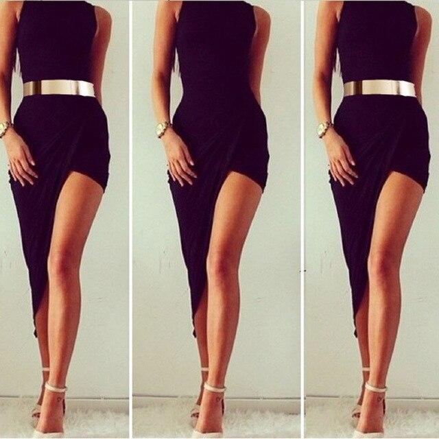 Vestidos 2020 Fashion Women Sleeveless Summer Dress Black Ladies Slim Bandage Party Dresses Women's Casual Beach Sundress