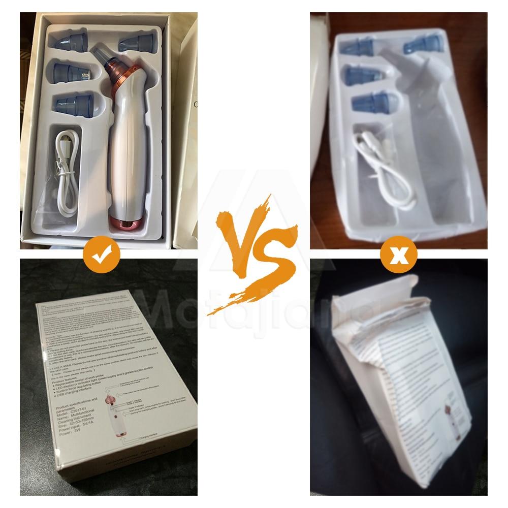 Blackhead Remover Vacuum Pore Cleaner Suction Cleaning Face Care Black Head Cleaner Acne Extractor Diamond