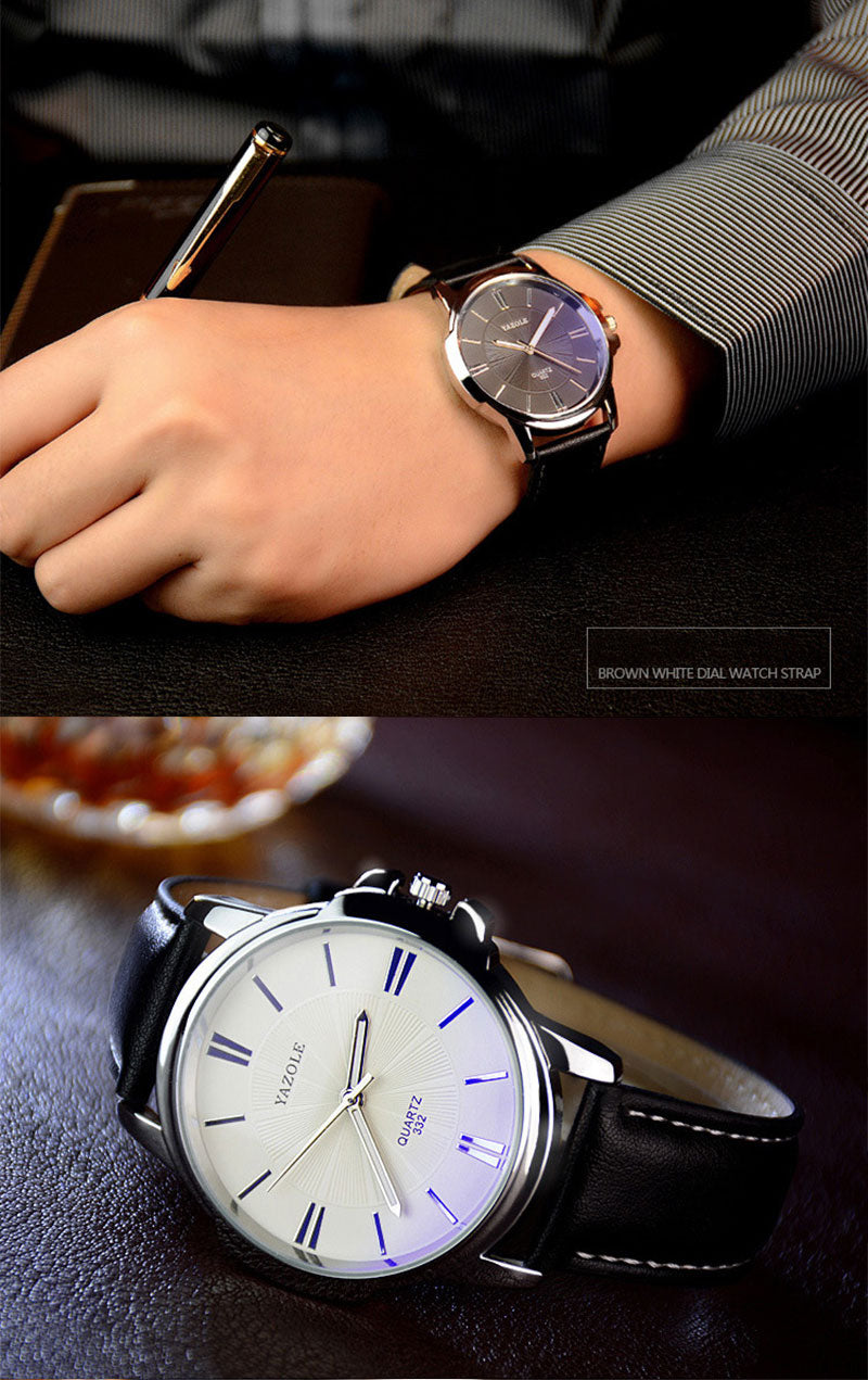 Classic  Fashion Wristwatch New Male Quartz Watch