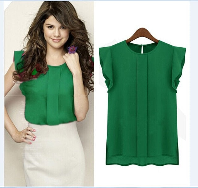 Elegant Blouse Office Lady Top