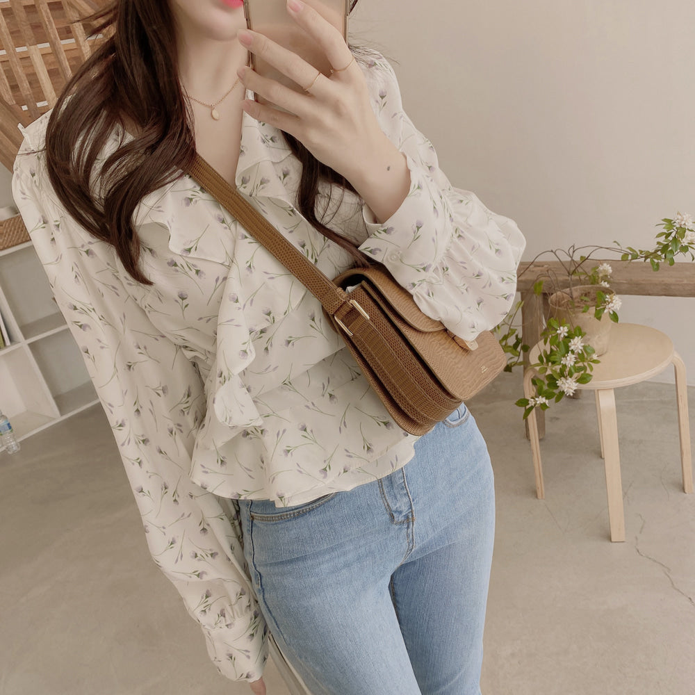 Vintage print Tops