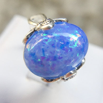 Vintage Opal  Stylish Finger Big Stone Jewelry