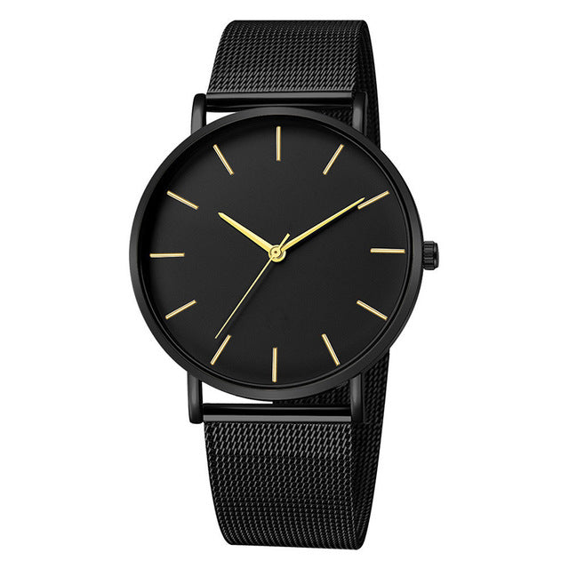 Classic Quartz Wrist Watch For Men