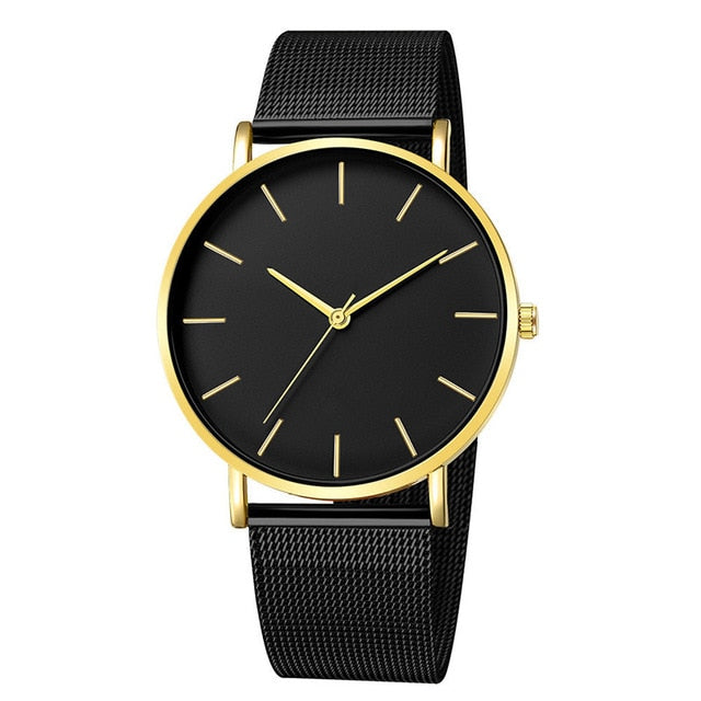 Classic Quartz Wrist Watch For Men