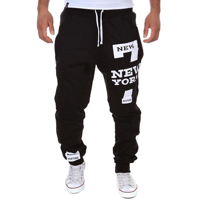 Puimentiua Pants  7 Letter Print Sweatpants  Loose Cotton Hip Pop Casual Trousers Pants Plus Size
