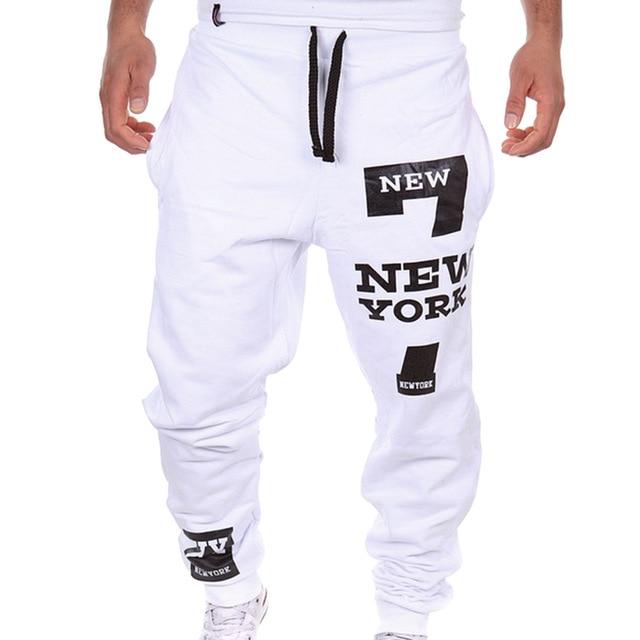 Puimentiua Pants  7 Letter Print Sweatpants  Loose Cotton Hip Pop Casual Trousers Pants Plus Size
