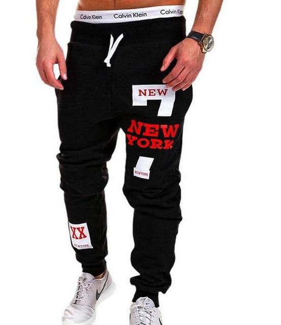 Puimentiua Pants  7 Letter Print Sweatpants  Loose Cotton Hip Pop Casual Trousers Pants Plus Size