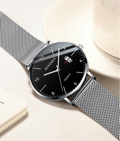 Ultra Thin Wrist Watch Top Brand Luxury Male Clock Business Wristwatch Quartz