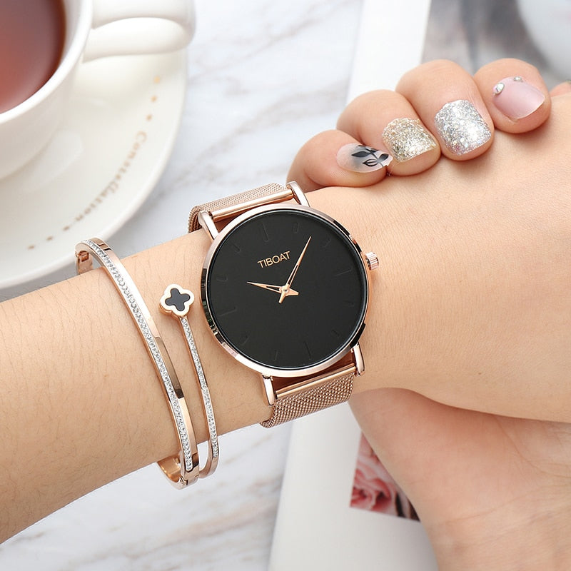 Super Slim Sliver Mesh Stainless Steel xury