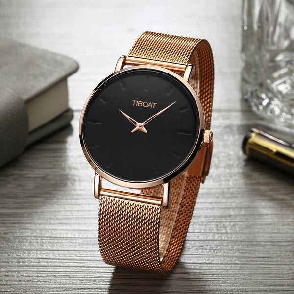 Super Slim Sliver Mesh Stainless Steel xury