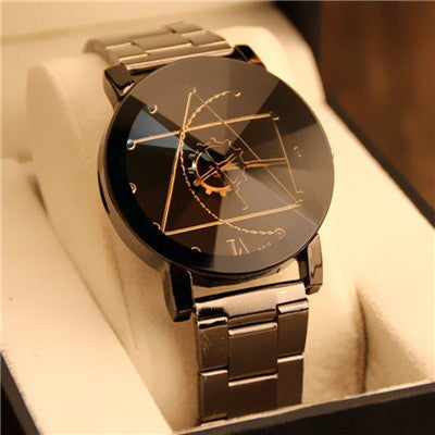Luxury Watch Fashion Stainless Steel Watch for Man Quartz Analog Wrist Watch