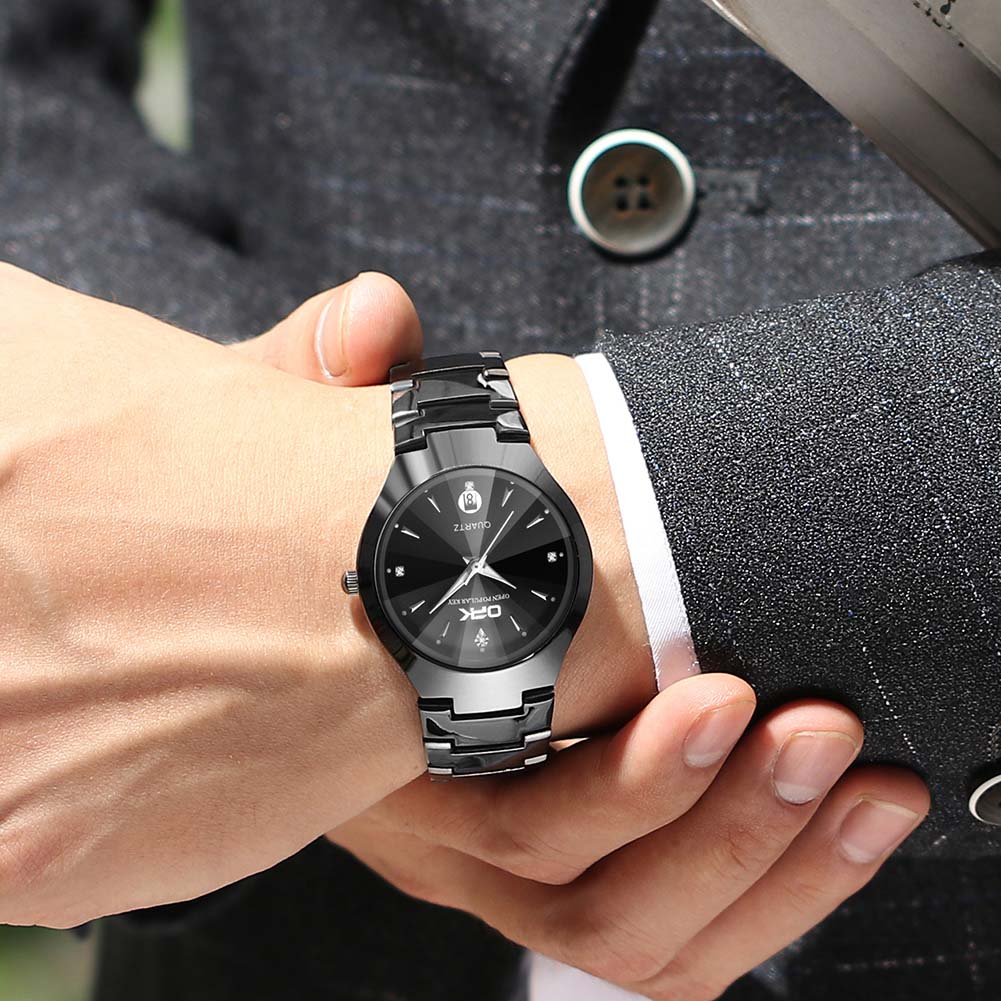 Luxury Dress Wristwatches Waterproof Luminous Auto Date