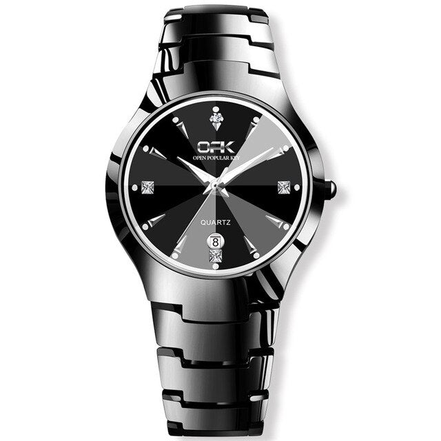 Luxury Dress Wristwatches Waterproof Luminous Auto Date
