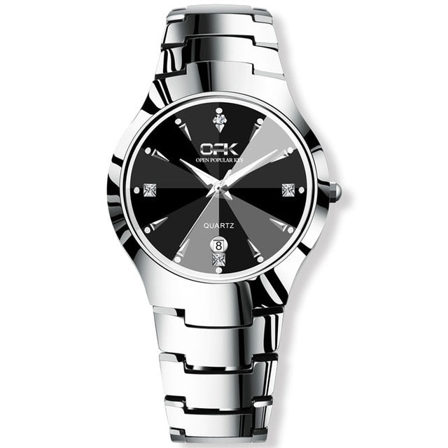 Luxury Dress Wristwatches Waterproof Luminous Auto Date