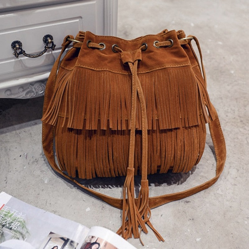 Tassel Shoulder Handbags